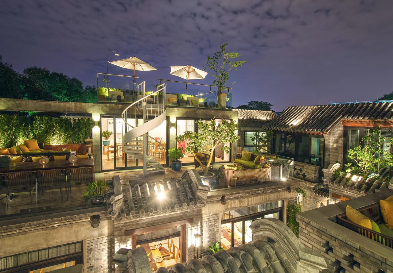 Puremind Lezai Boutique Courtyard Hotel Beijing Exterior foto