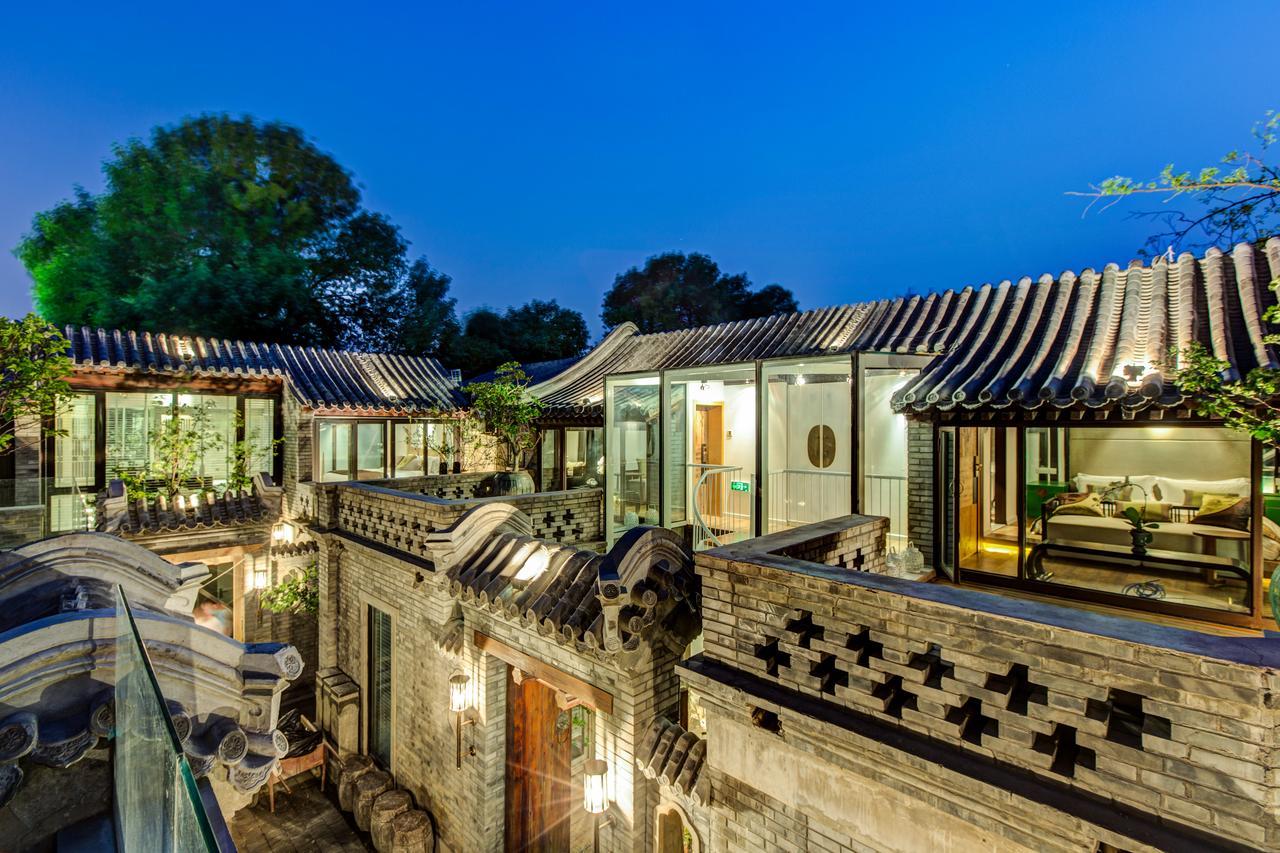 Puremind Lezai Boutique Courtyard Hotel Beijing Exterior foto